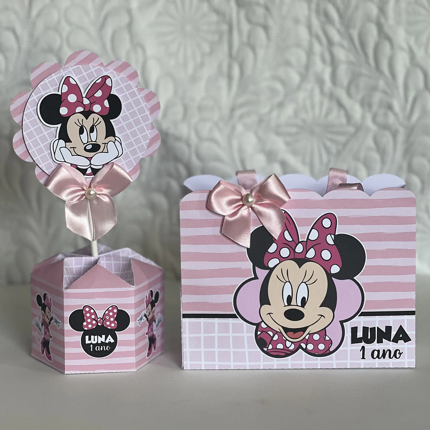 Arquivo Minnie Rosa Kit Clean - pdf e Studio 6