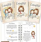 Encadernação Caderno Catequese 15 Capas Variadas - Abelhinha - Thumbnail 9