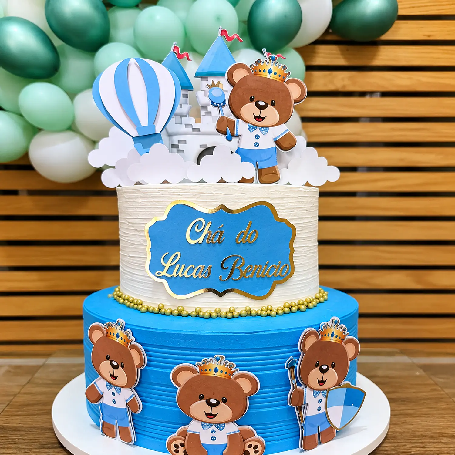 Arquivo Topo Chá De Bebê Ursinho Príncipe Azul 
