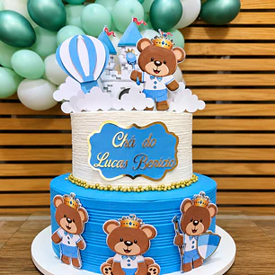 Arquivo Topo Chá De Bebê Ursinho Príncipe Azul 