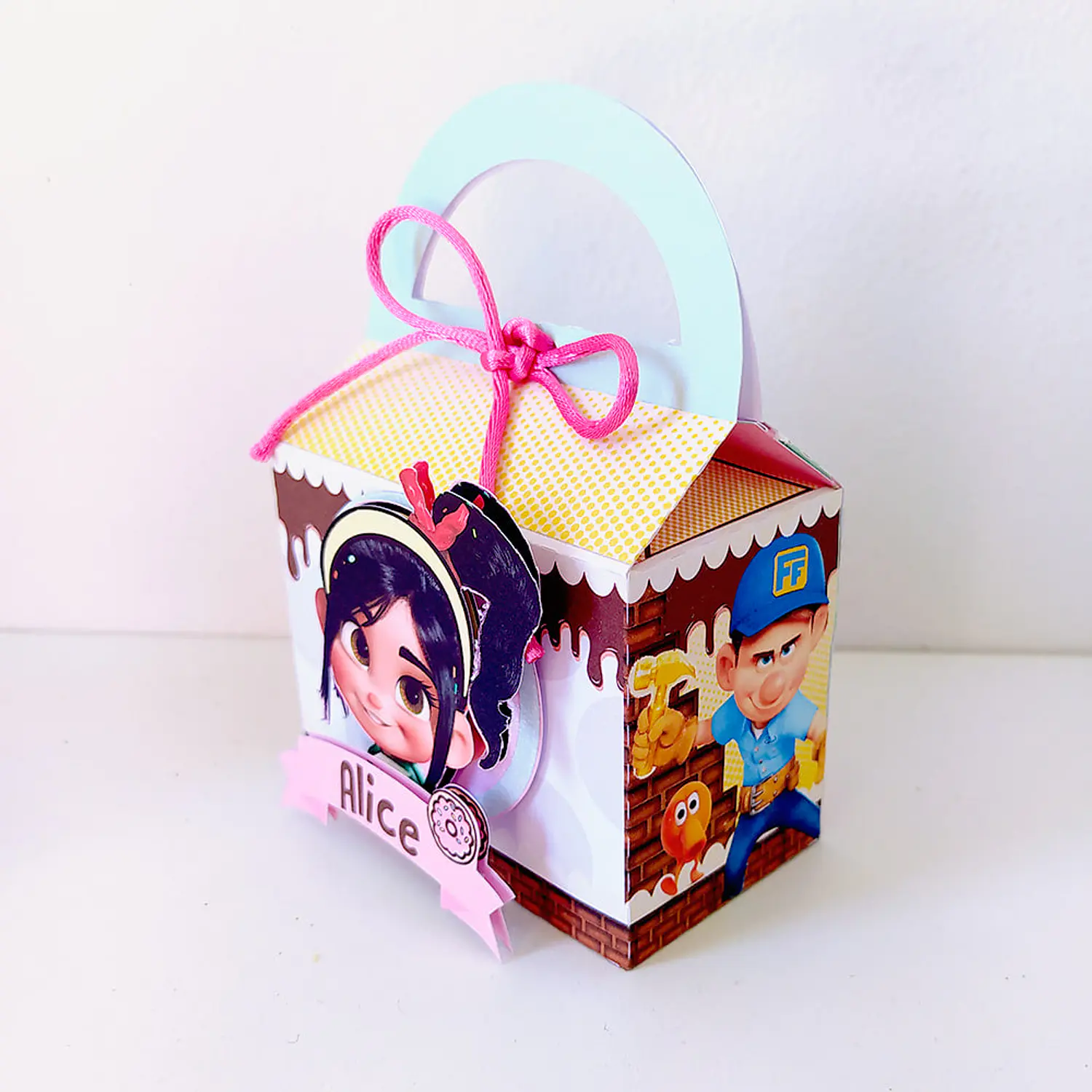 Arquivo Kit Só Um Bolinho Detona Ralph - Venellope - Pdf e Studio 3