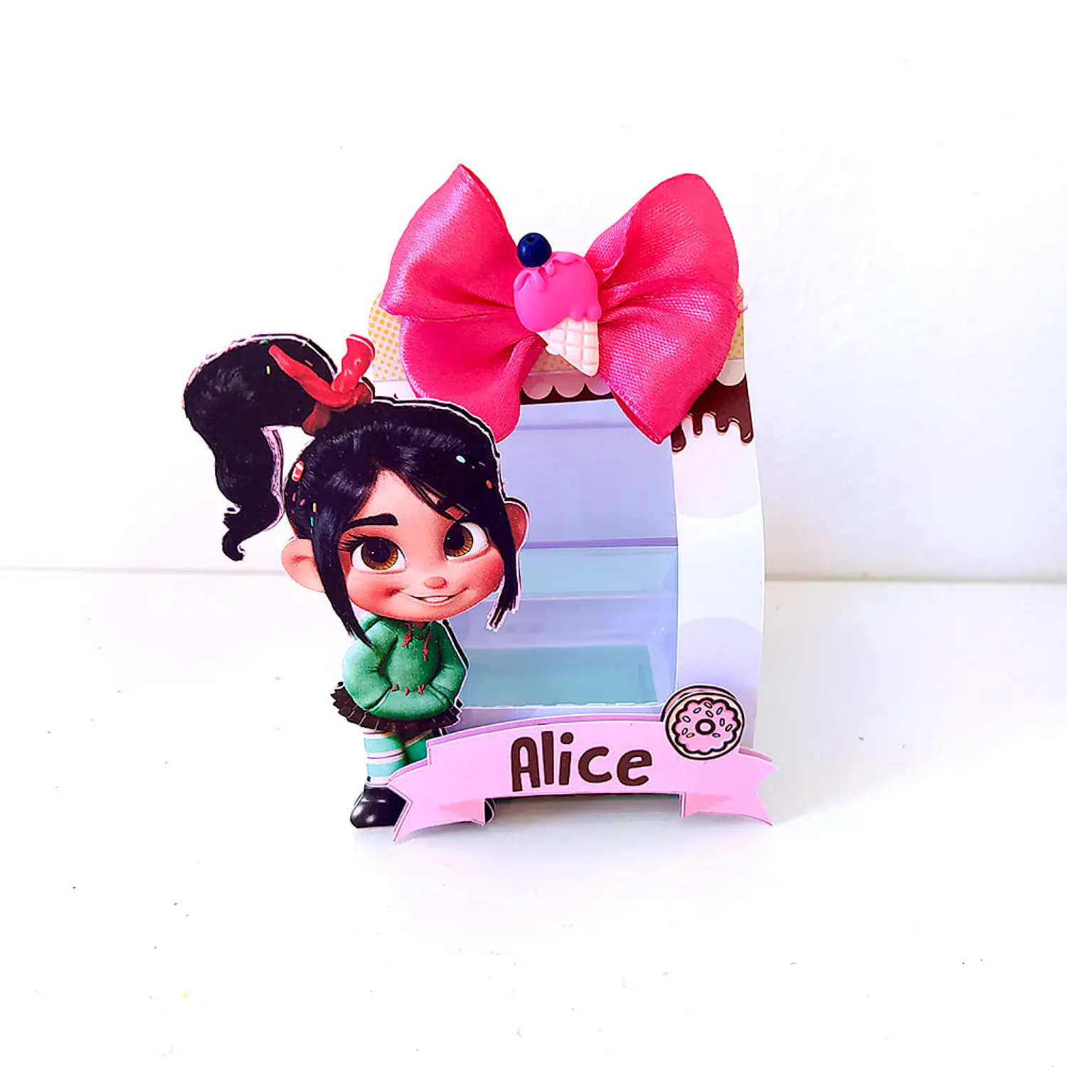 Arquivo Kit Só Um Bolinho Detona Ralph - Venellope - Pdf e Studio 5
