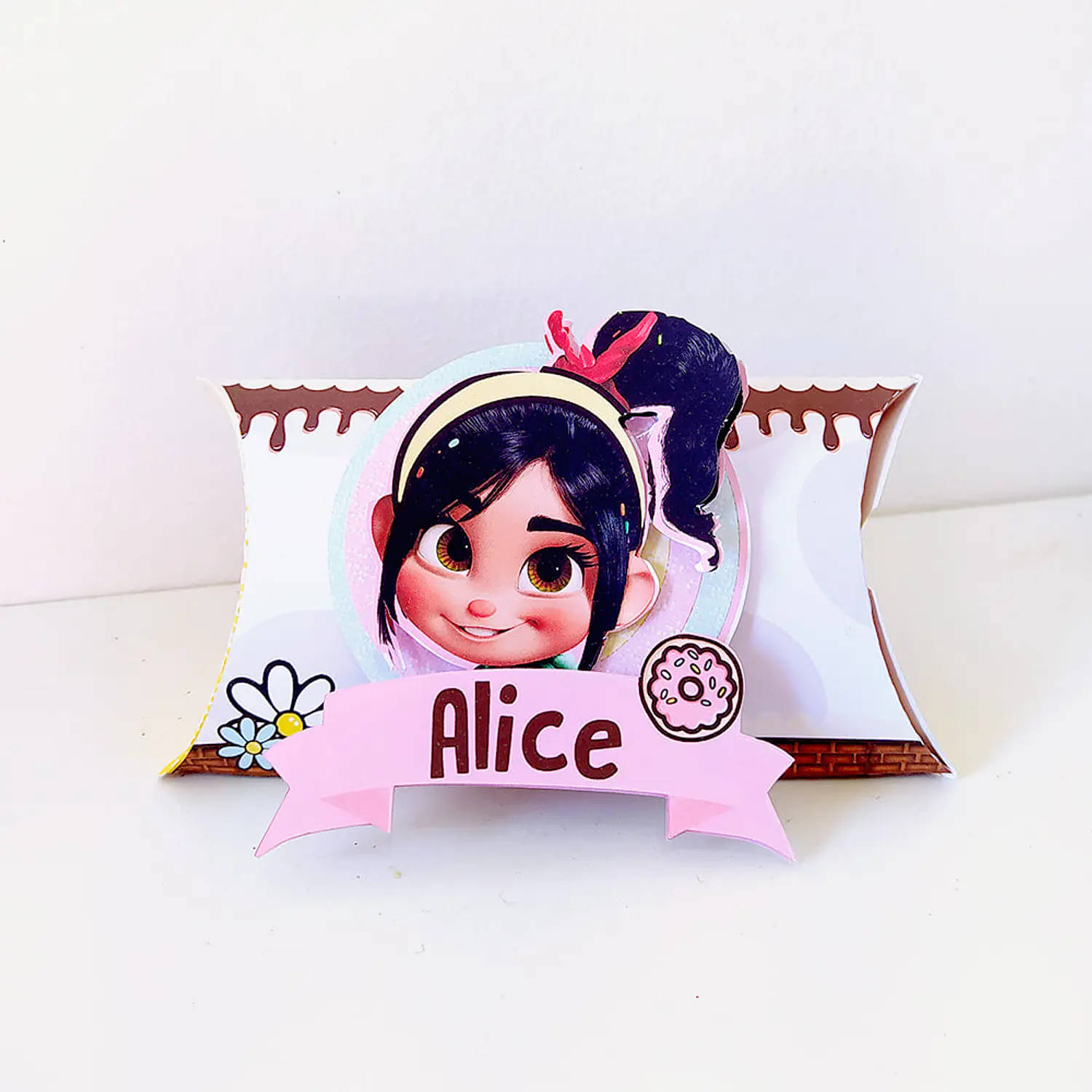 Arquivo Kit Só Um Bolinho Detona Ralph - Venellope - Pdf e Studio 4