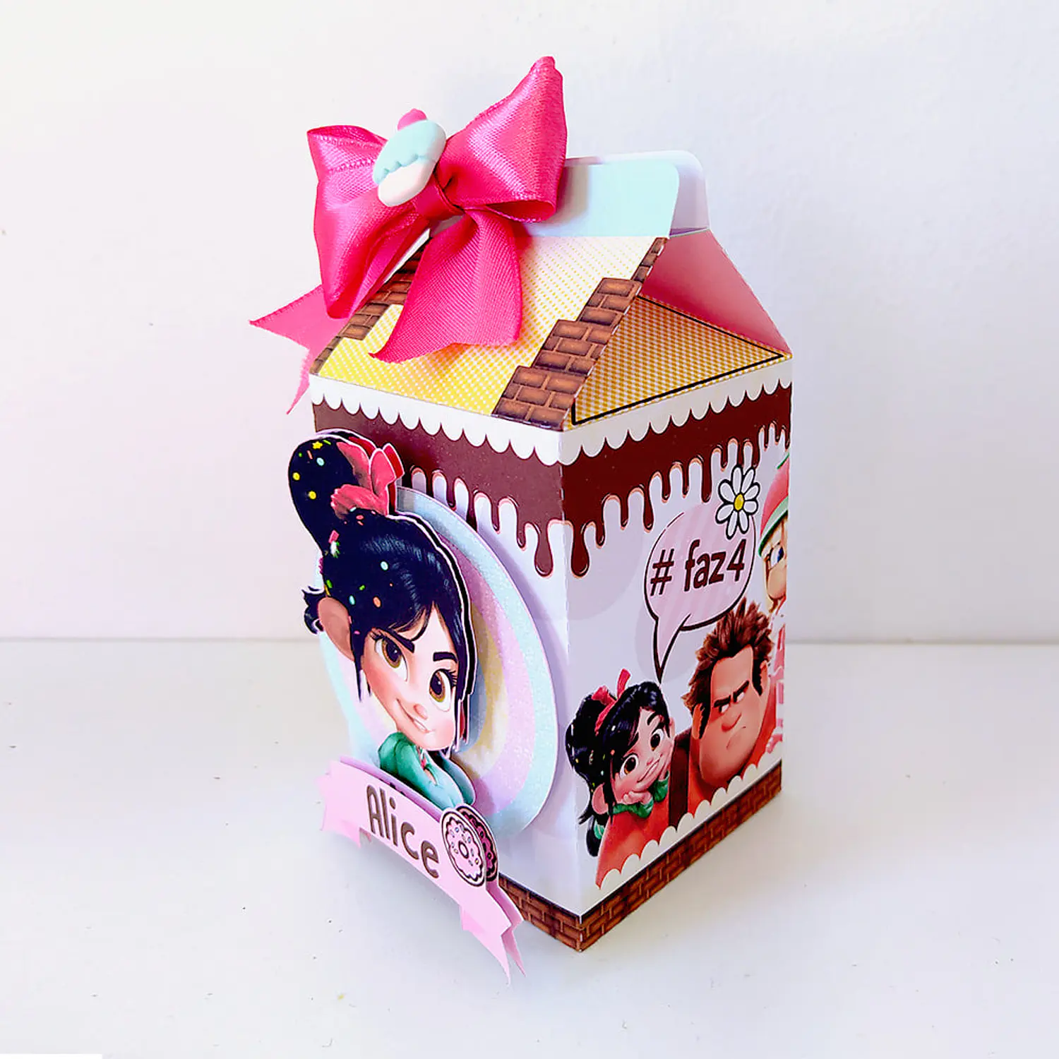 Arquivo Kit Só Um Bolinho Detona Ralph - Venellope - Pdf e Studio 2