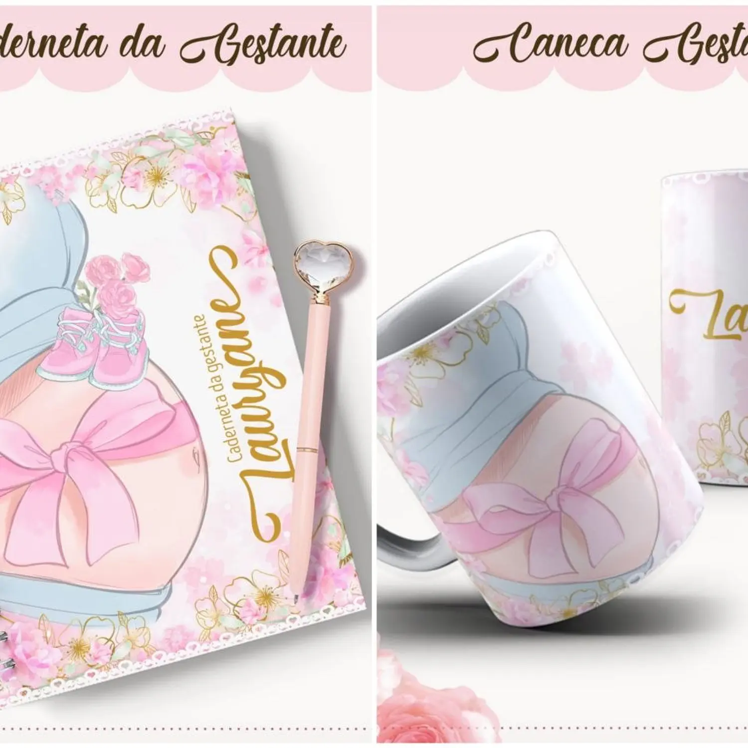 Encadernação Kit Caderneta Da Gestante - Lina Criativa 5