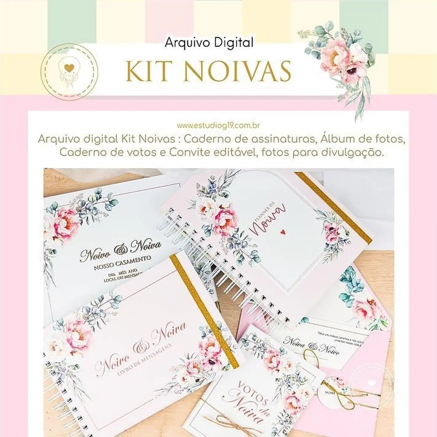 Encadernação Kit Noivas - Estudiog19 11