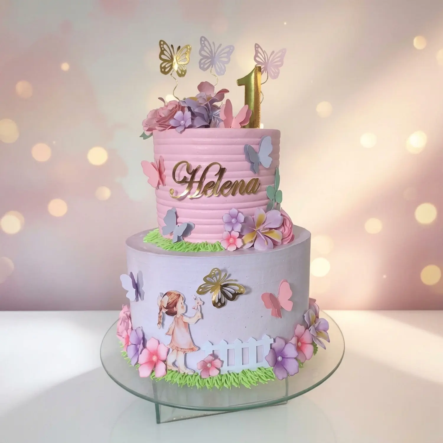 Arquivo Topo Jardim Luxo Com Boneca Flores Realistas