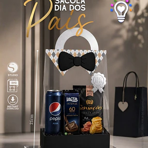 Arquivo Sacola Acetato - Dia Dos Pais - Studio - Criar bv