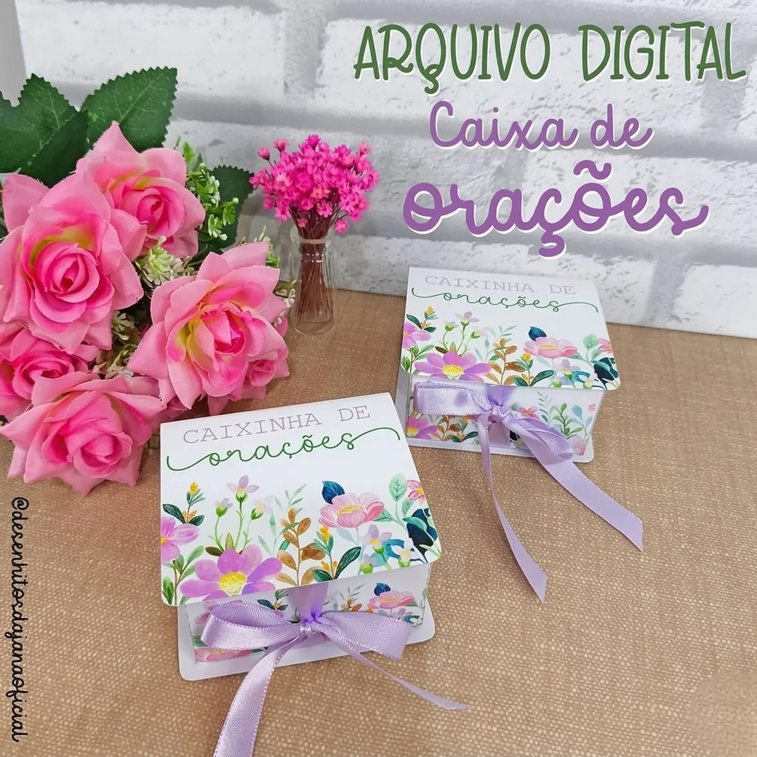 Arquivo Caixa De Orações - Pdf e Studio - Desenhitos da Jana 1