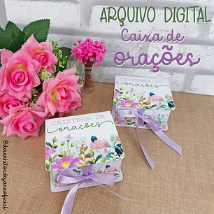 Arquivo Caixa De Orações - Pdf e Studio - Desenhitos da Jana
