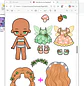 Arquivo Pack Bonecas De Papel - Pdf - Thumbnail 4
