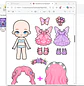 Arquivo Pack Bonecas De Papel - Pdf - Thumbnail 6