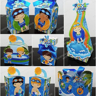 Arquivo Pool Party Menino - Desenhando arts