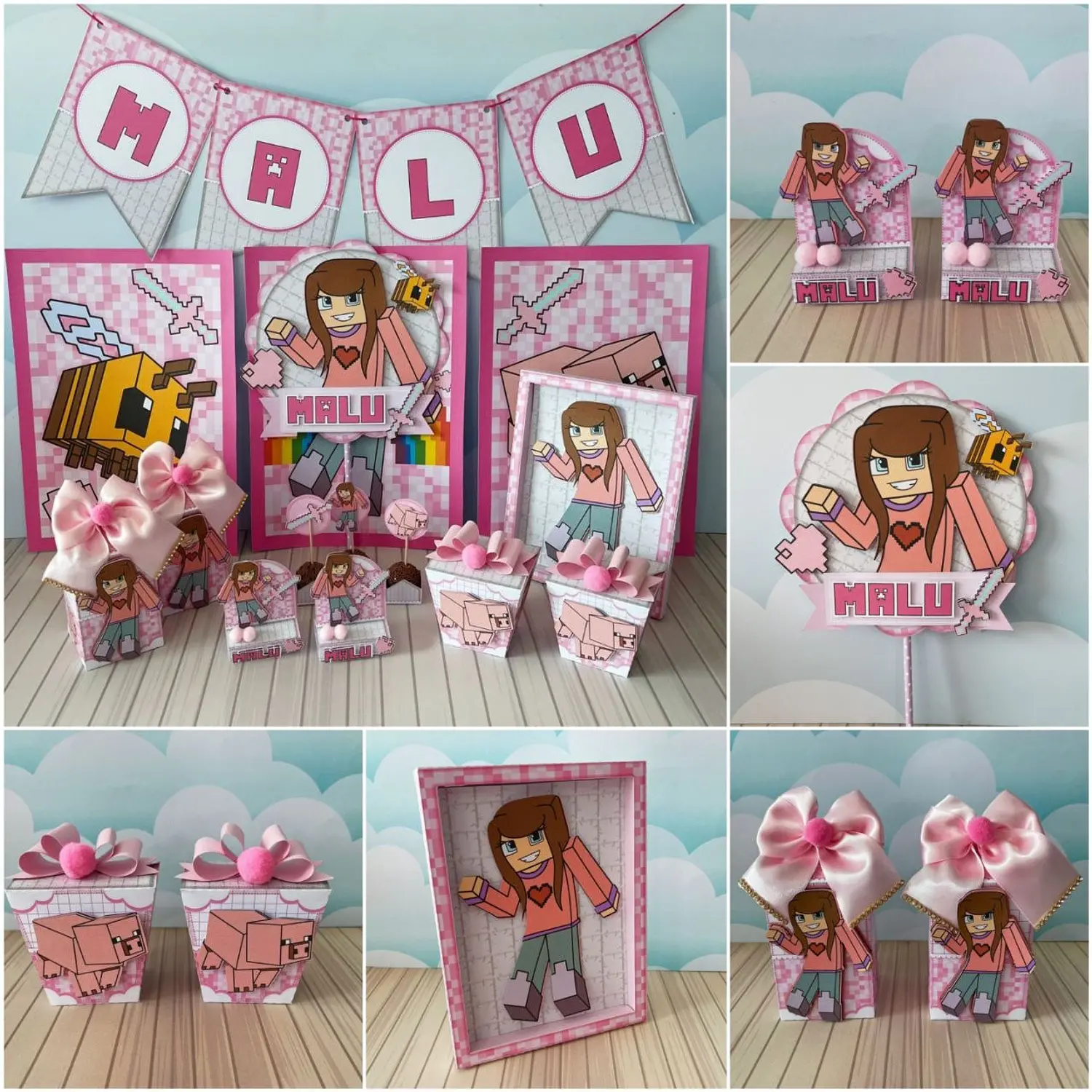 Arquivo Minecraft Menina - Lina Criativa 4
