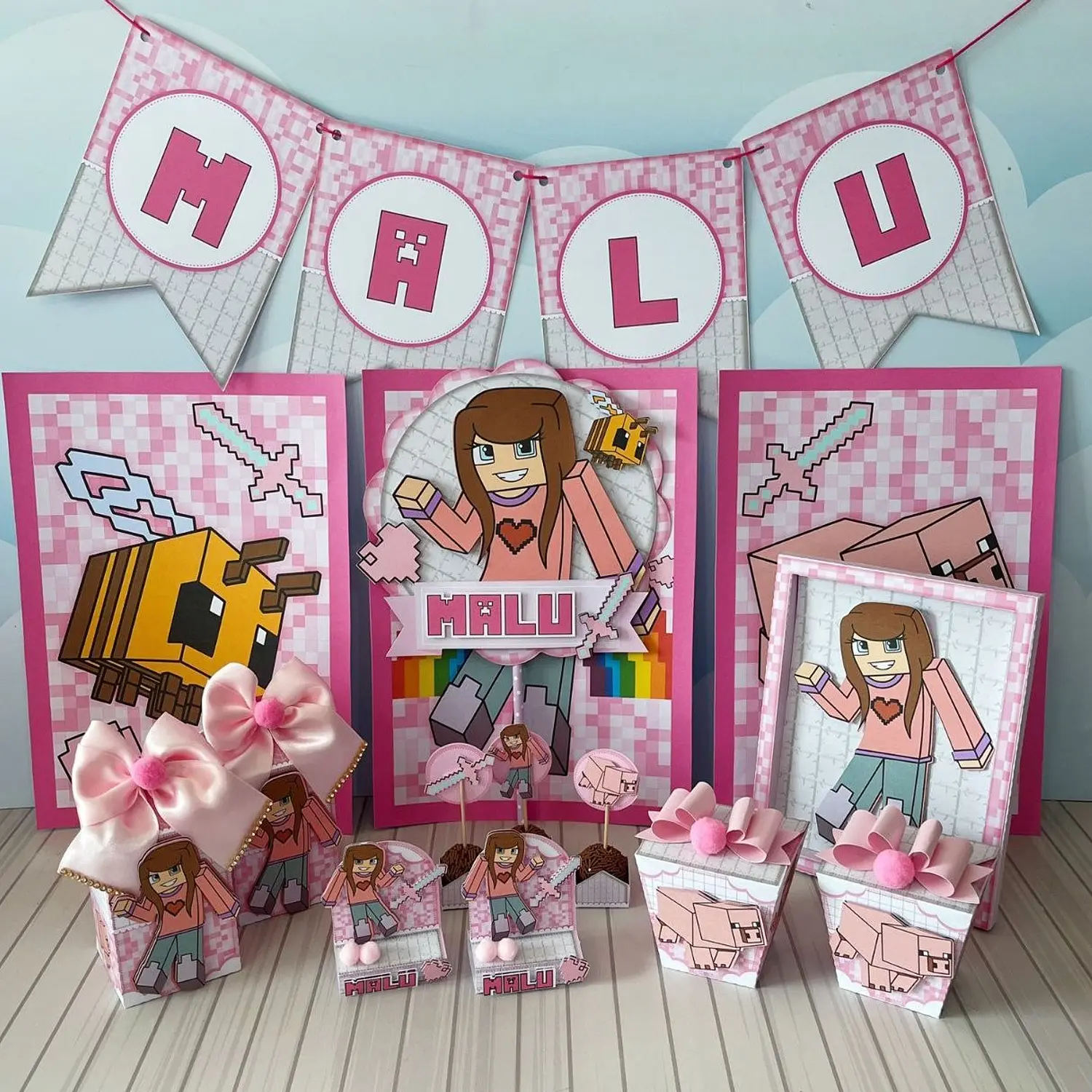 Arquivo Minecraft Menina - Lina Criativa 1