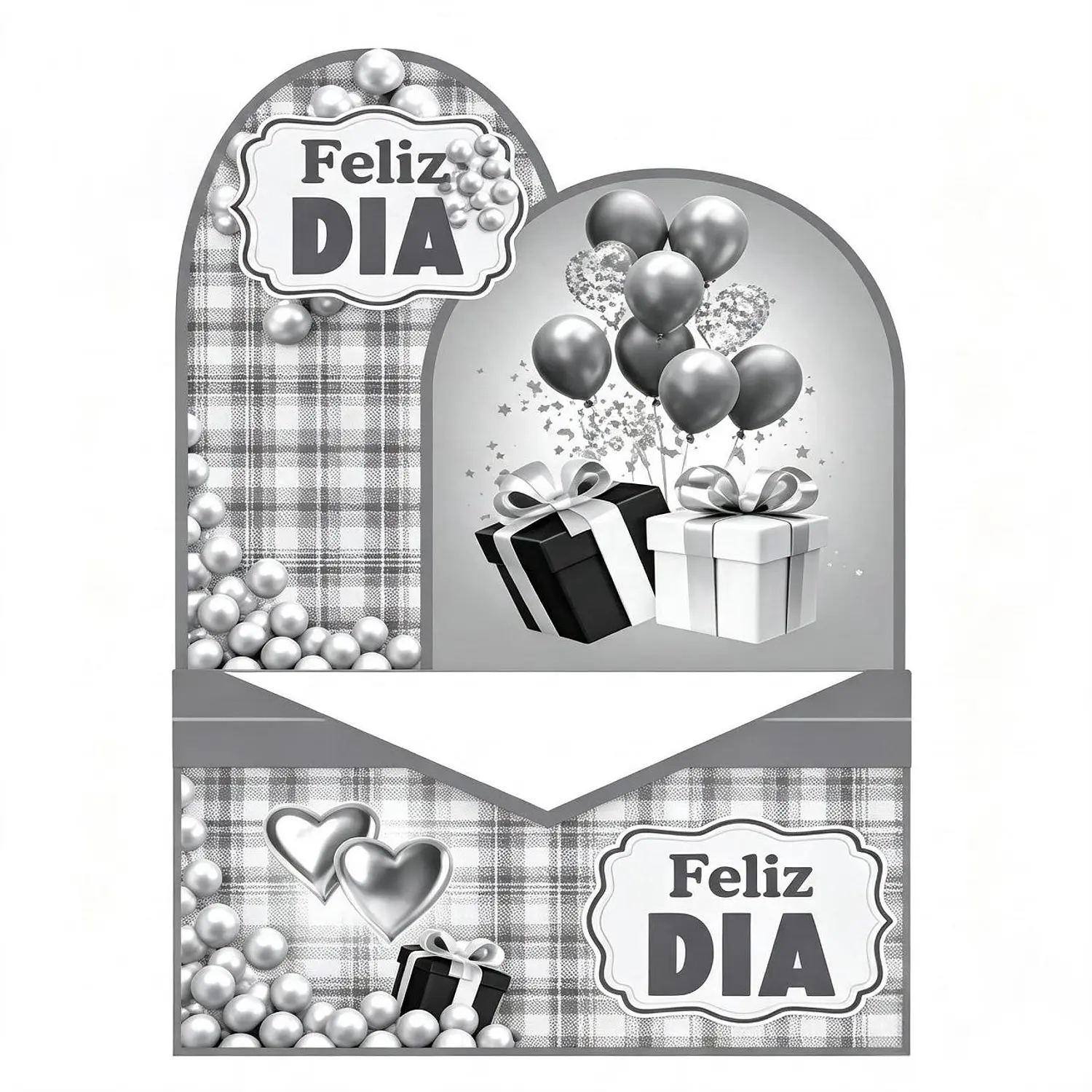 Arquivo 4 Artes Caixa Display Grande - Dia Dos Pais - Pdf 4