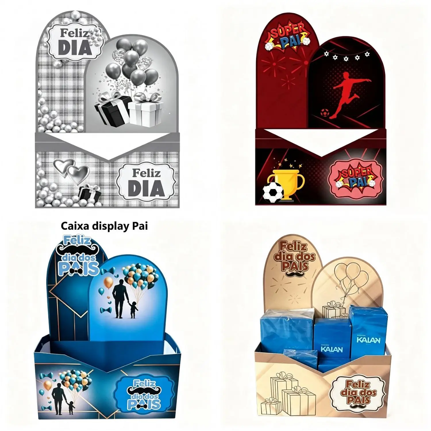 Arquivo 4 Artes Caixa Display Grande - Dia Dos Pais - Pdf 1