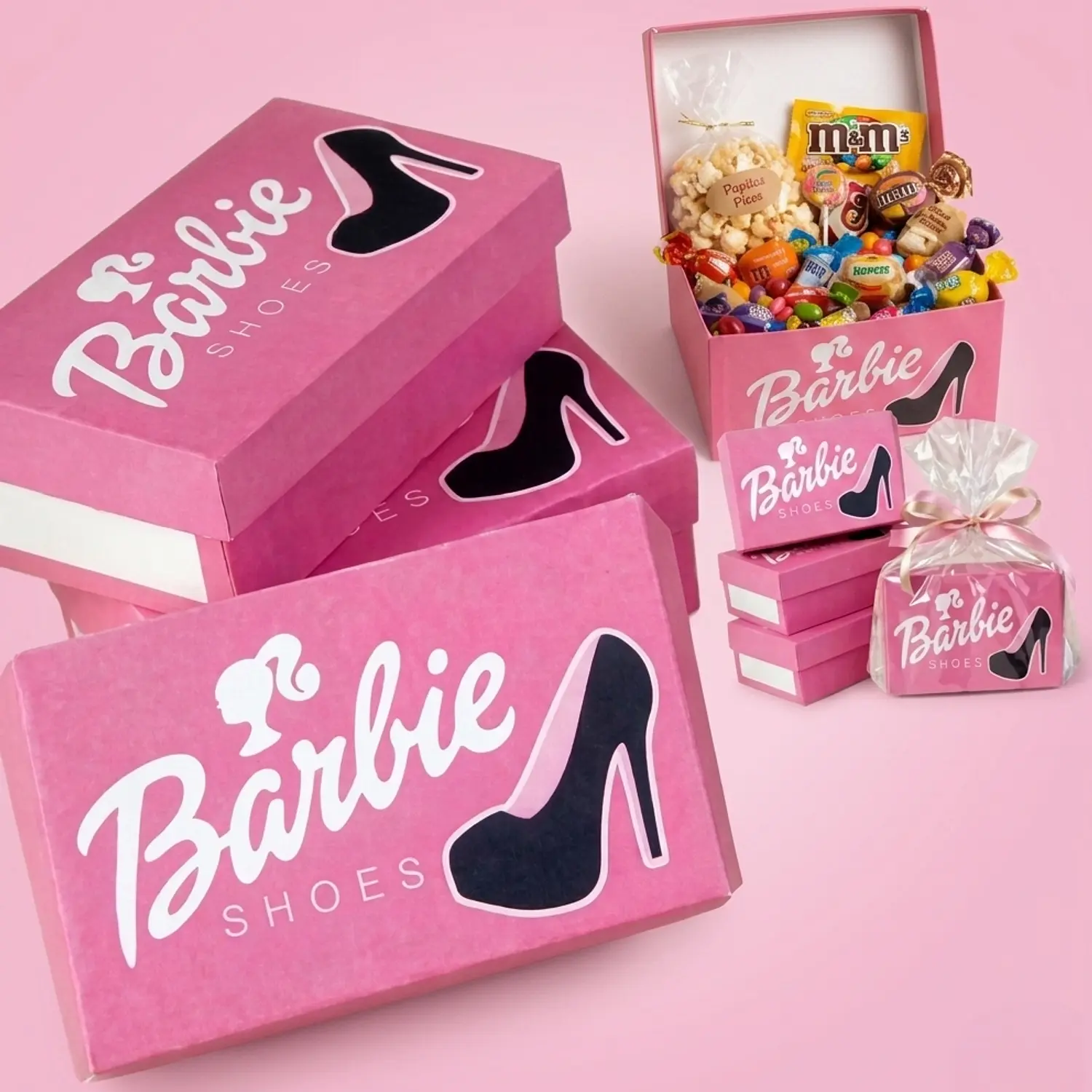 Arquivo Caixa De Sapato Barbie - Pdf e Studio 2