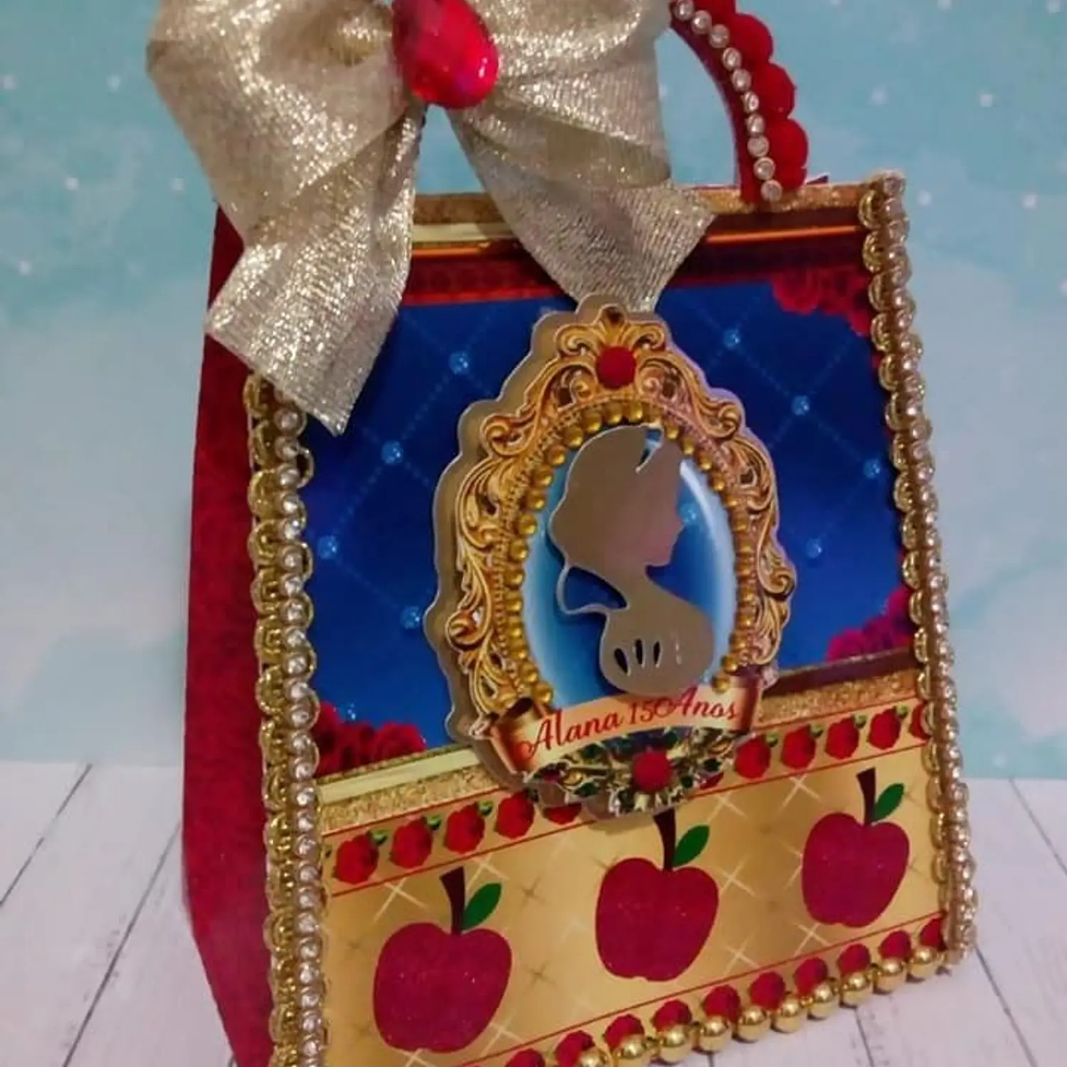 Arquivo Branca De Neve - Versão Silhueta Lamicote De Luxo 8