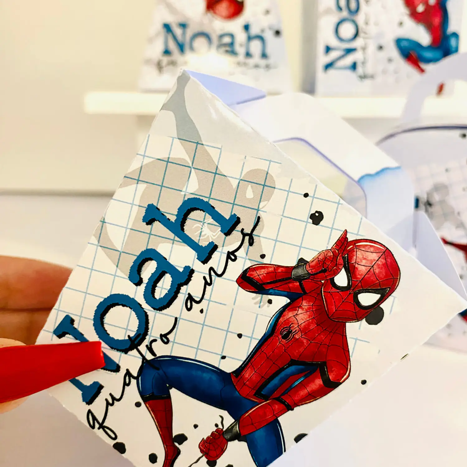 Arquivo Homem Aranha Aquarela - Pdf e Studio 4