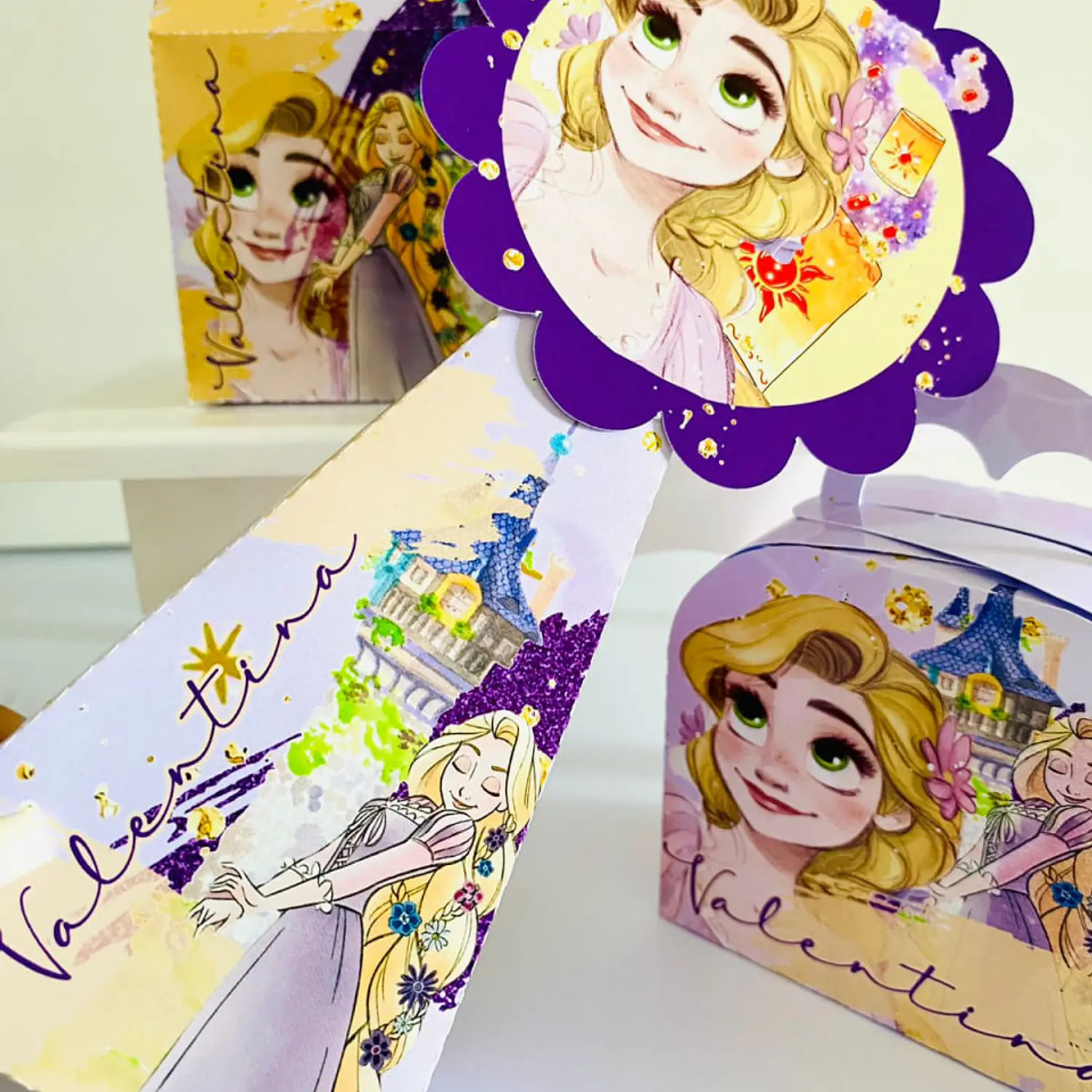 Arquivo Rapunzel Aquarela - Pdf e Studio 3