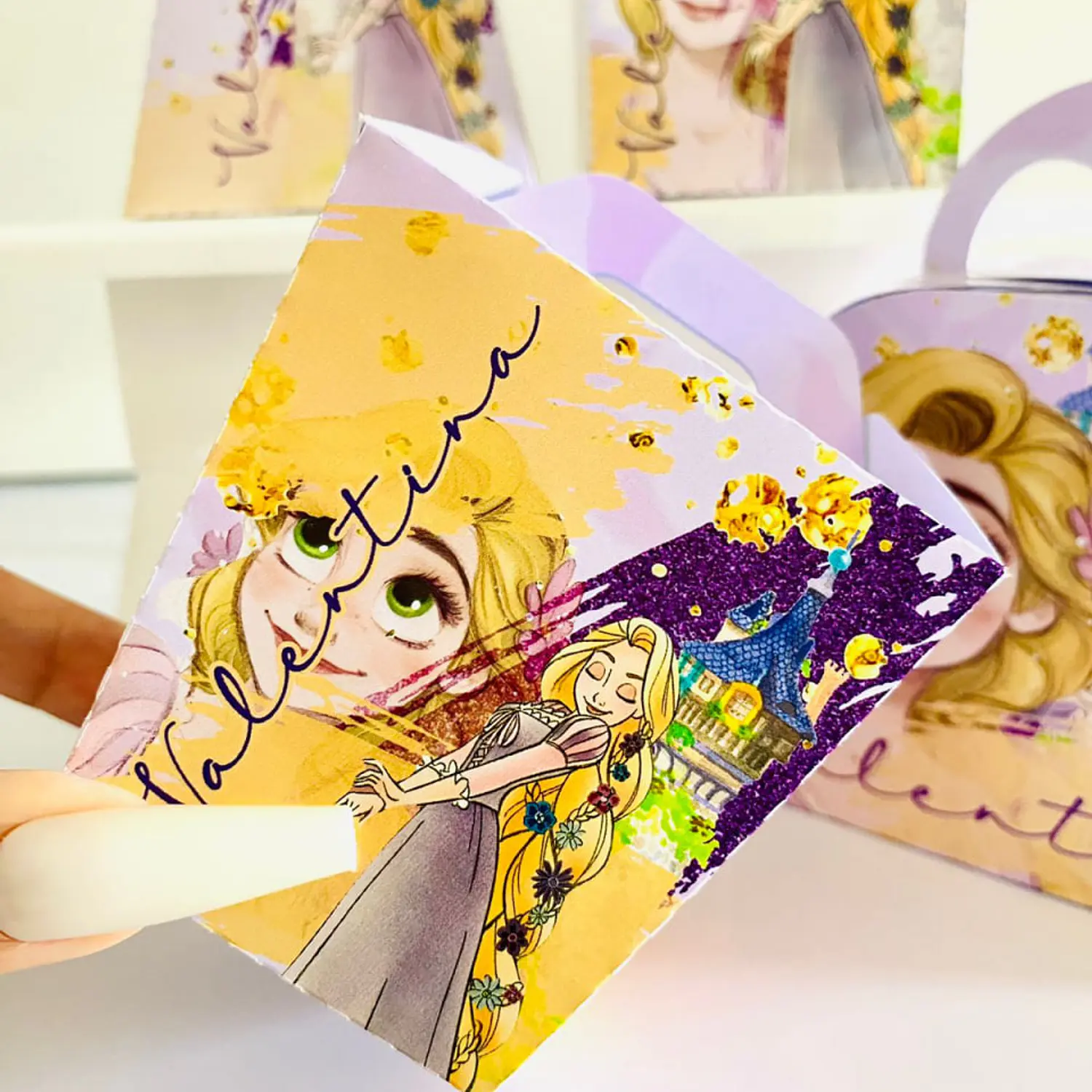 Arquivo Rapunzel Aquarela - Pdf e Studio 4