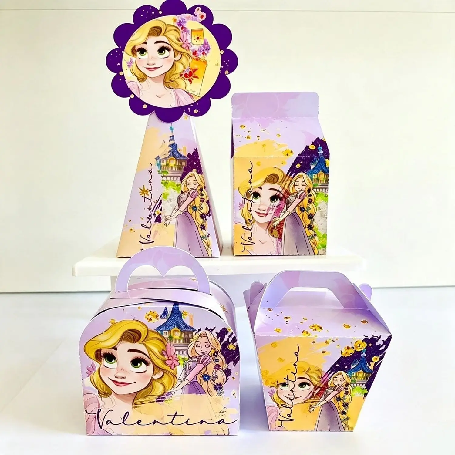 Arquivo Rapunzel Aquarela - Pdf e Studio 1