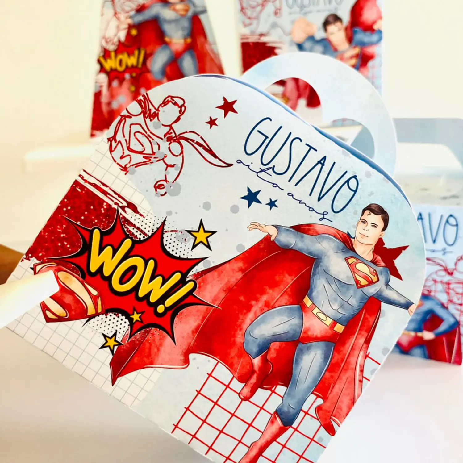 Arquivo Super Homem Aquarela - Pdf e Studio 2