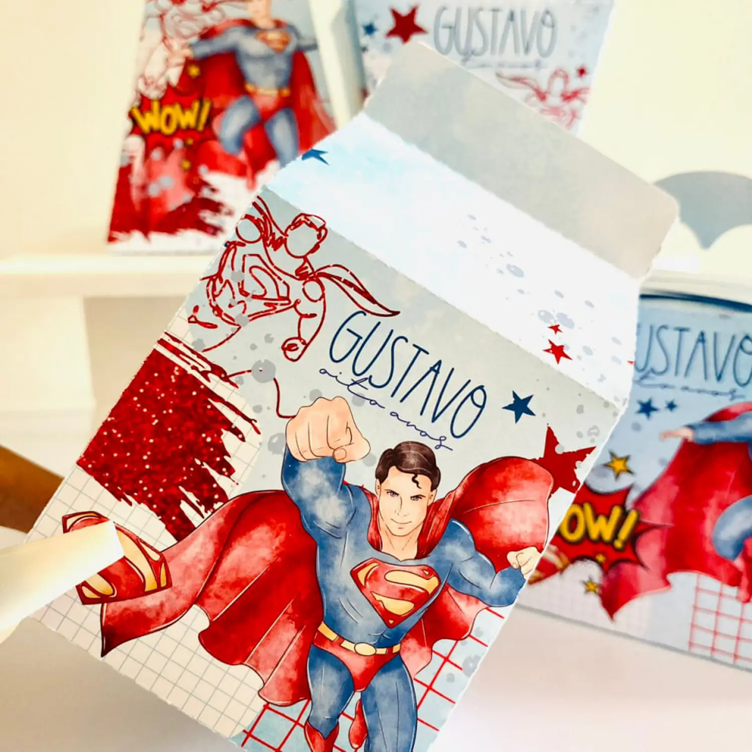 Arquivo Super Homem Aquarela - Pdf e Studio 5