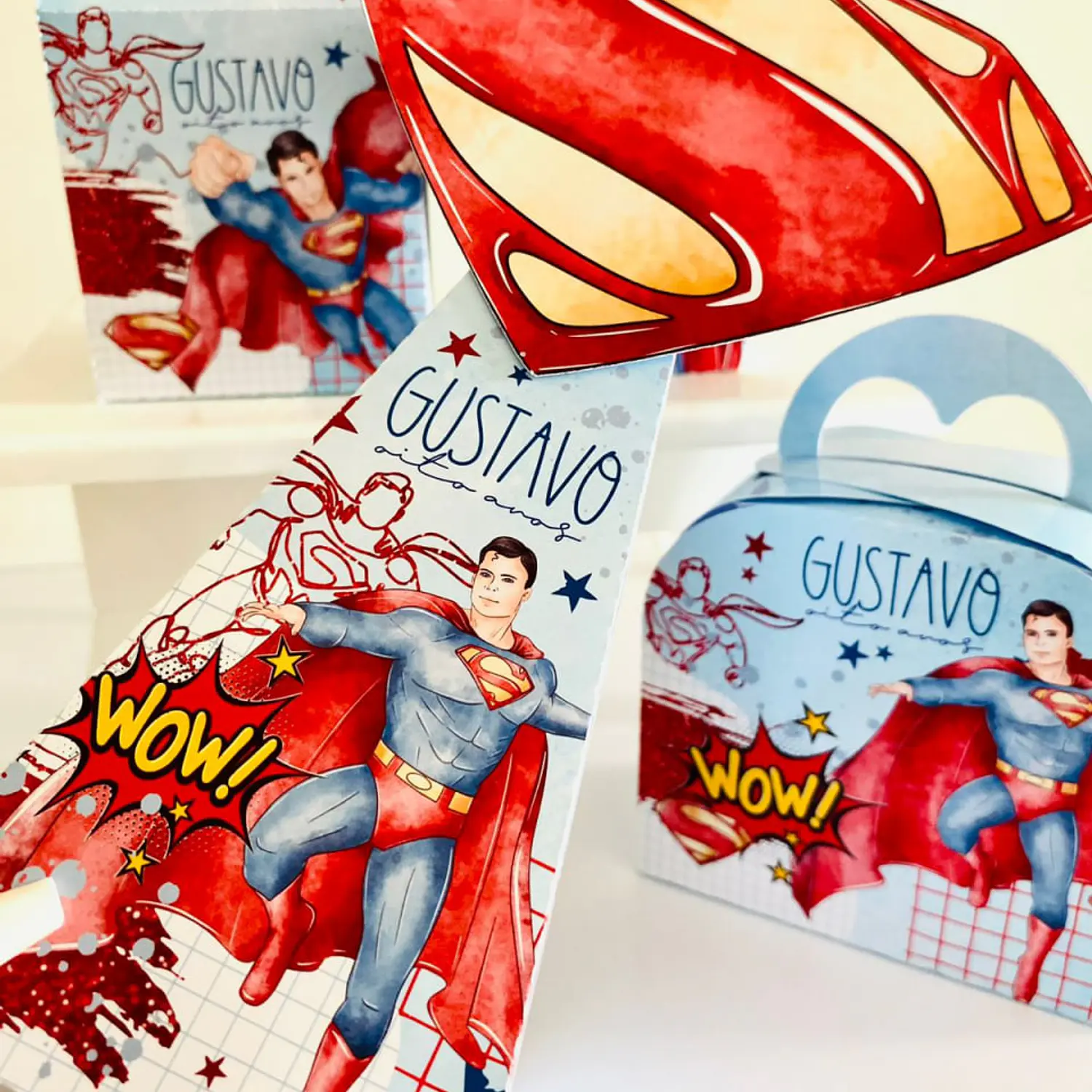 Arquivo Super Homem Aquarela - Pdf e Studio 3