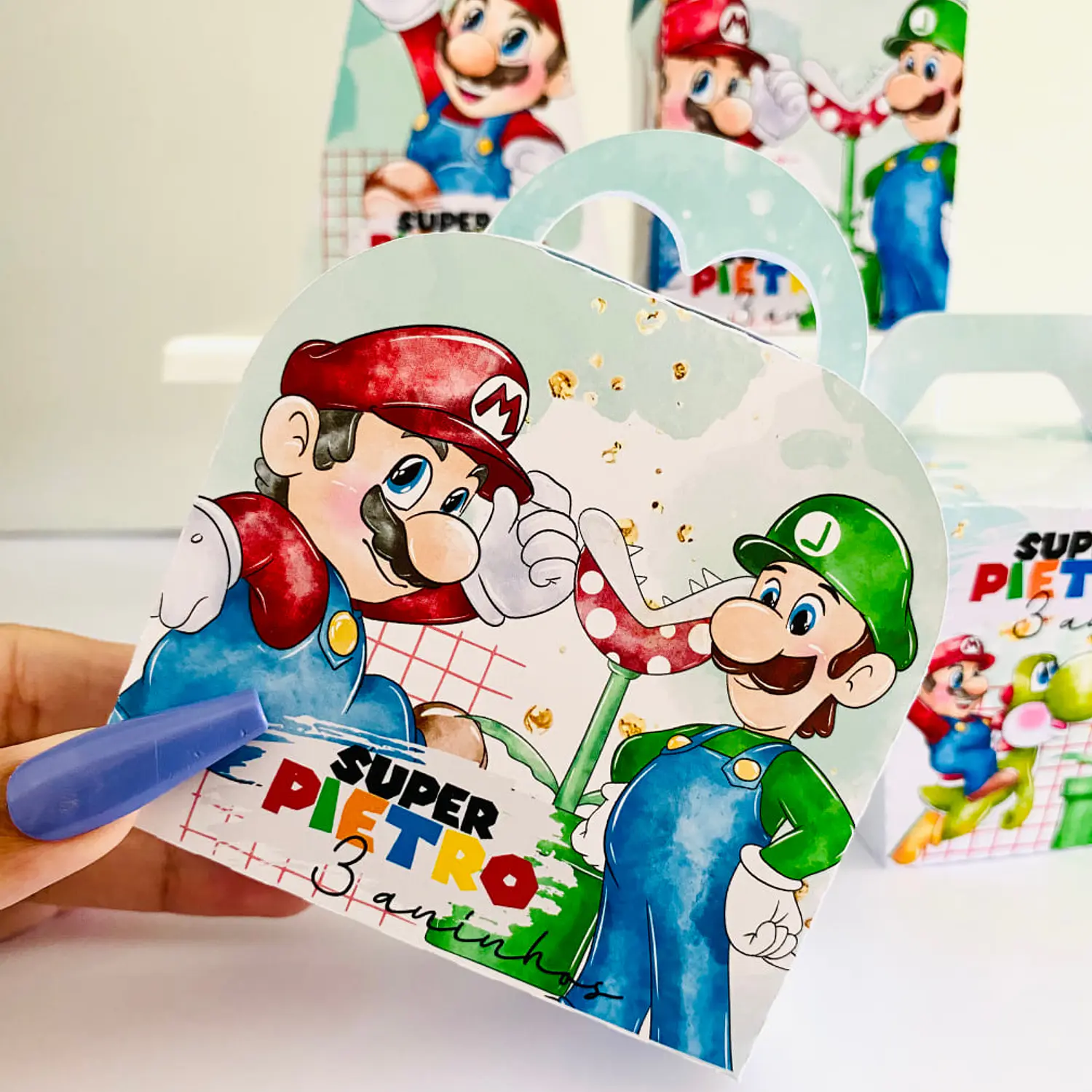 Arquivo Super Mario Aquarela - PDF e Studio 3