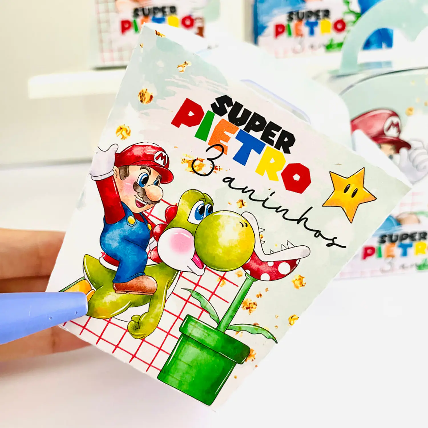 Arquivo Super Mario Aquarela - PDF e Studio 2