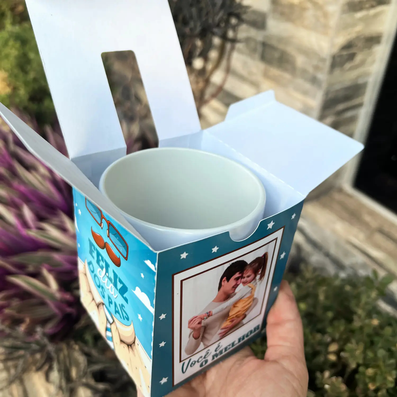 Arquivo Caixa Box Para Caneca Dia Dos Pais - Pdf e Studio 5
