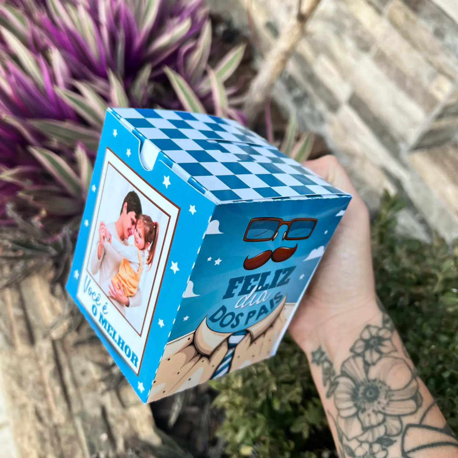 Arquivo Caixa Box Para Caneca Dia Dos Pais - Pdf e Studio 7