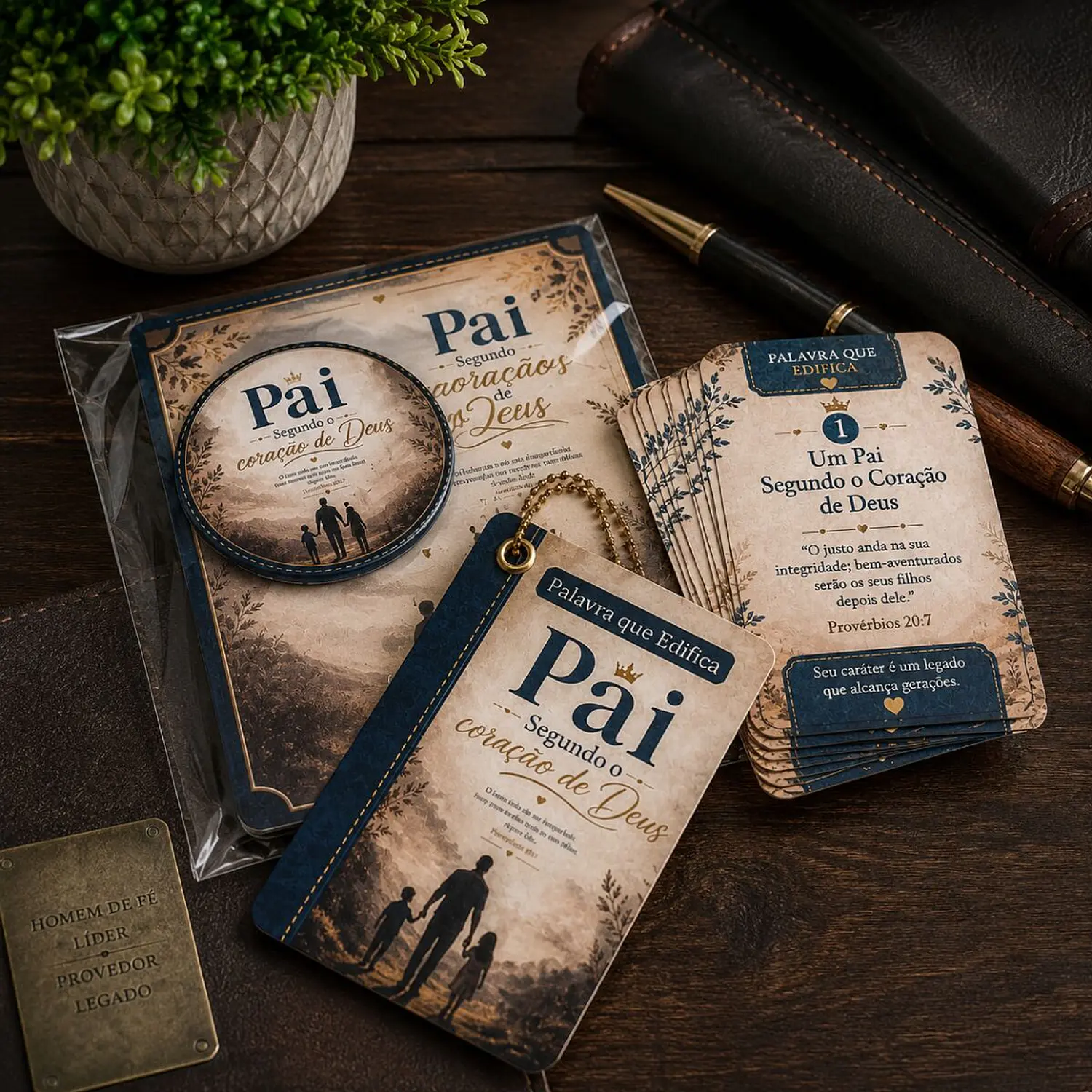 Arquivo Kit Digital Arte Paí Palavra Que Edifica - Pdf e Png