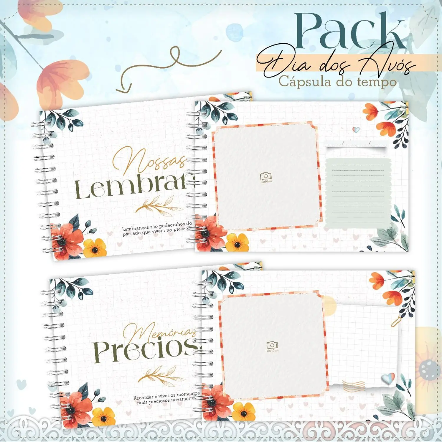 Kit Encadernação Dia Dos Avós - Lina Criativa 6