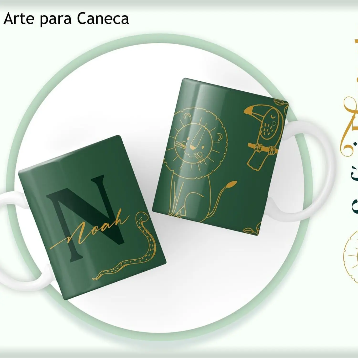 Encadernação Kit Caderneta Safari Verde Elegante 3