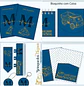 Encadernação Kit Caderneta Brinquedos Elegante Clean - Thumbnail 2