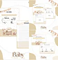 Encadernação Caderneta Baby Nude Clean - Thumbnail 3