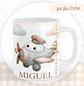 Encadernação Kit Caderneta Avião Cute - Pamella Vieira   - Thumbnail 5