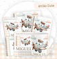 Encadernação Kit Caderneta Avião Cute - Pamella Vieira   - Thumbnail 1