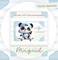 Encadernação Kit Caderneta Panda Skatista - Pamella Vieira - thumbnail 4
