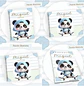 Encadernação Kit Caderneta Panda Skatista - Pamella Vieira - thumbnail 2