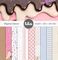 Kit Digital Doceria Da Alice Aquarela - Ilustrações e Papéis - Tita - Thumbnail 6