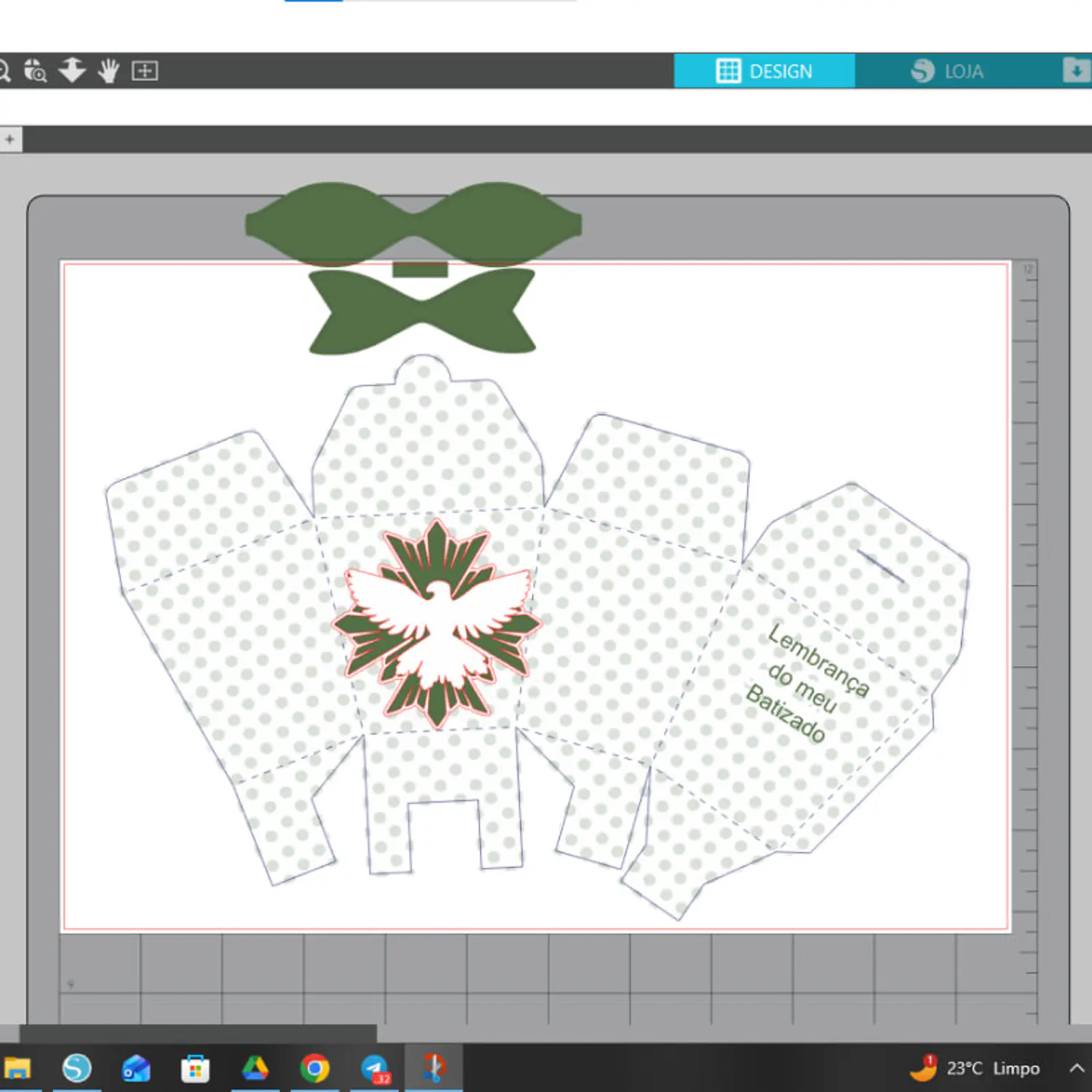 Arquivo Batizado Verde - Pdf e Studio 2