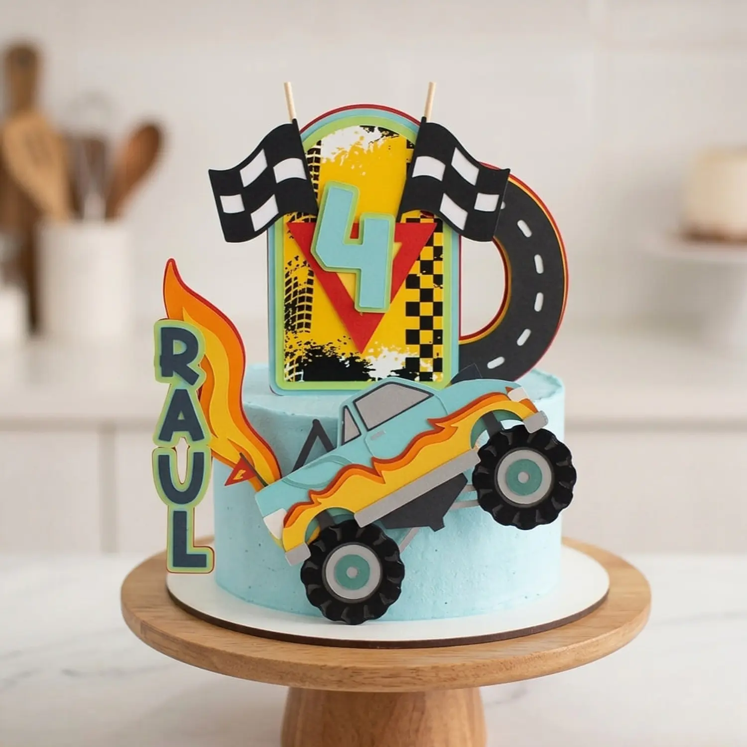Arquivo Hotwheels Monster Truck Em Camadas - Studio e Svg 1