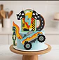 Arquivo Hotwheels Monster Truck Em Camadas - Studio e Svg - Thumbnail 1