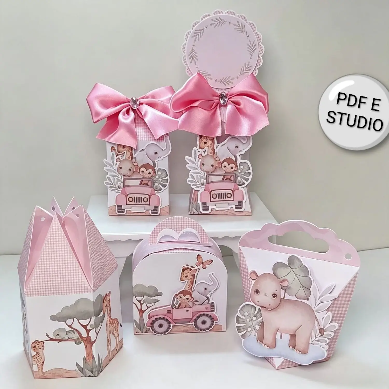 Arquivo Safari Menina Rose Clean - Pdf e Studio 1