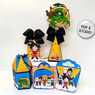 Arquivo Dragon Ball Z - Pdf e Studio - Ateliê Marga