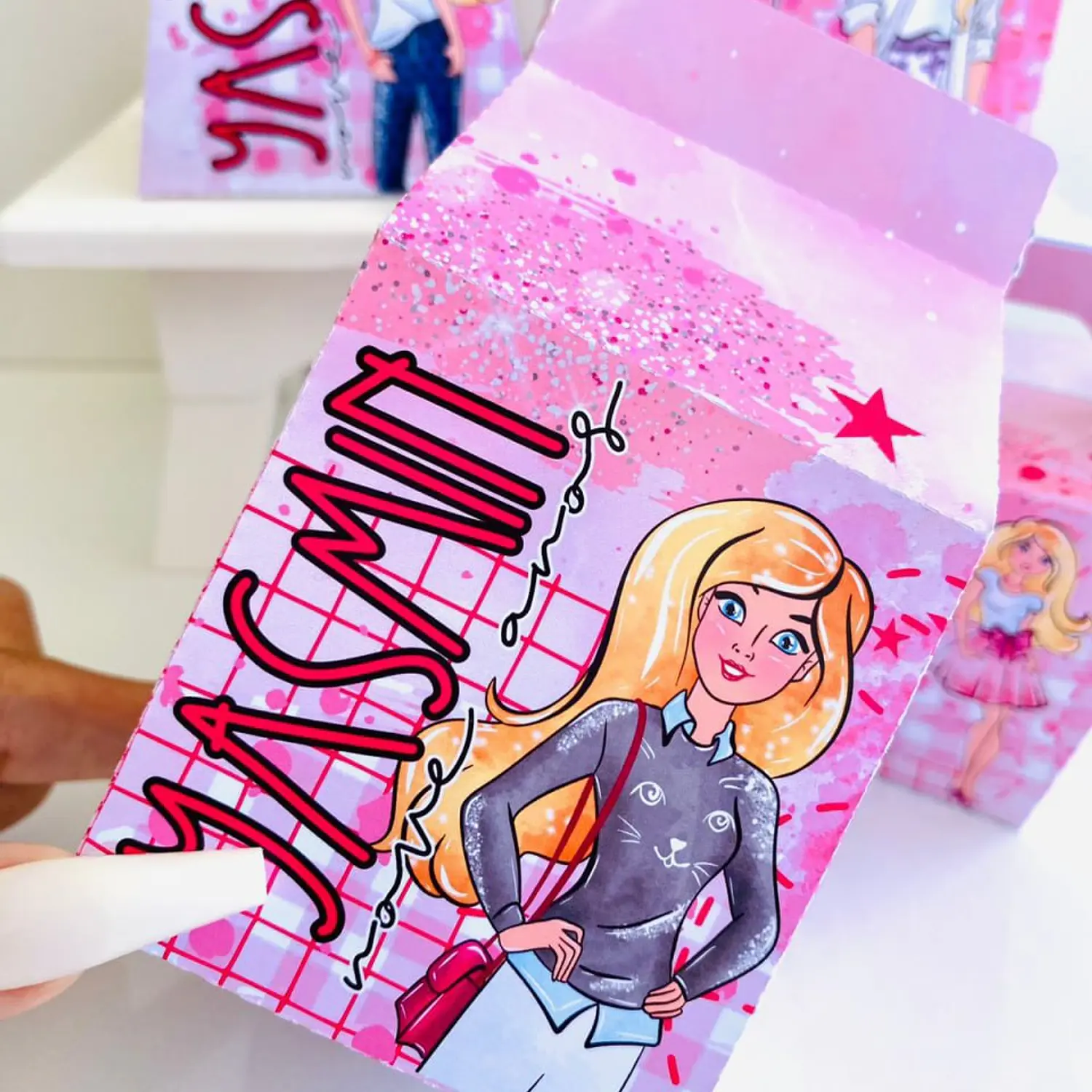 Arquivo Barbie Aquarela - Pdf e Studio 3